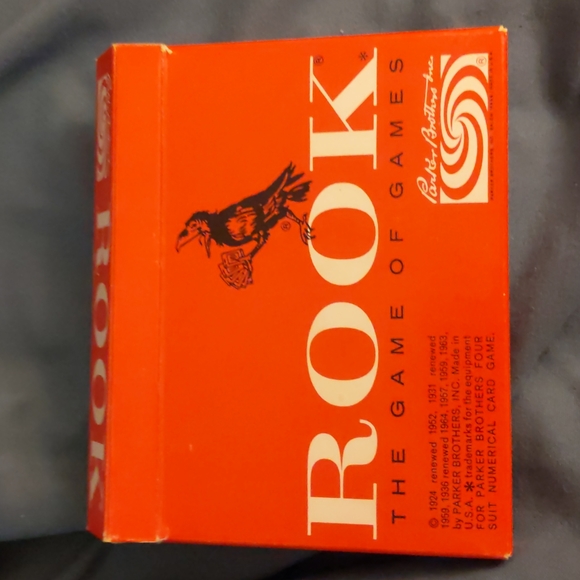 parker brothers inc Games Vintage Card Game Rook From Parker